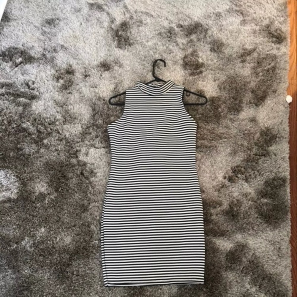 Boohoo striped dress